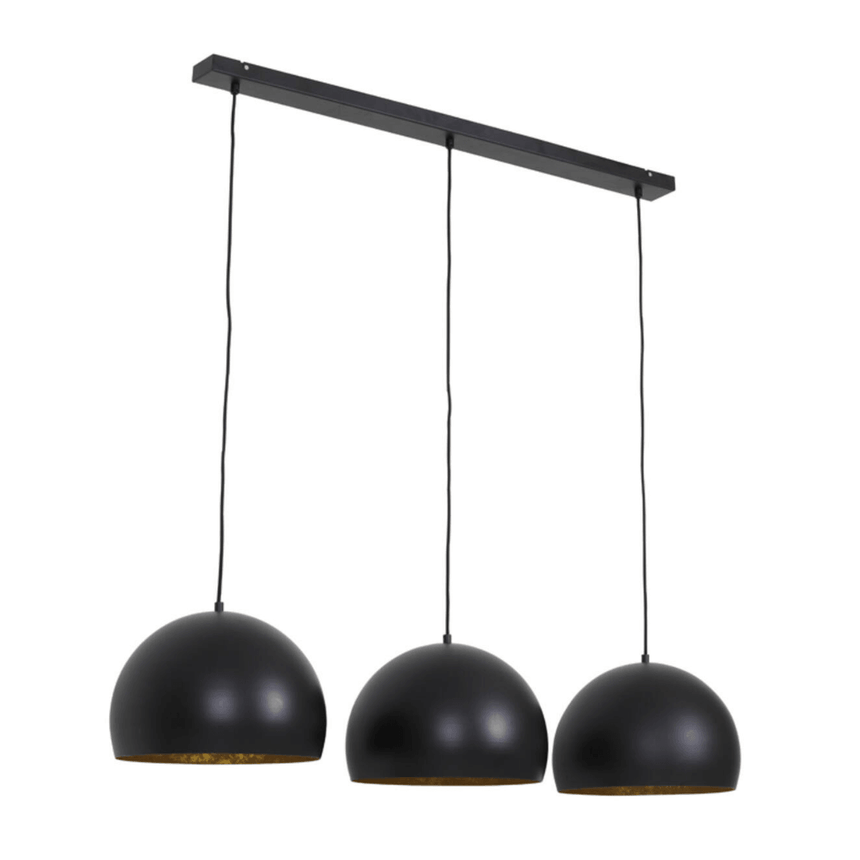 Jaicey metal pendant lamp 3 bulbs