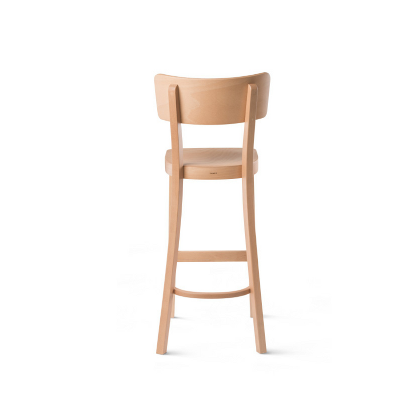 Solid bar stool