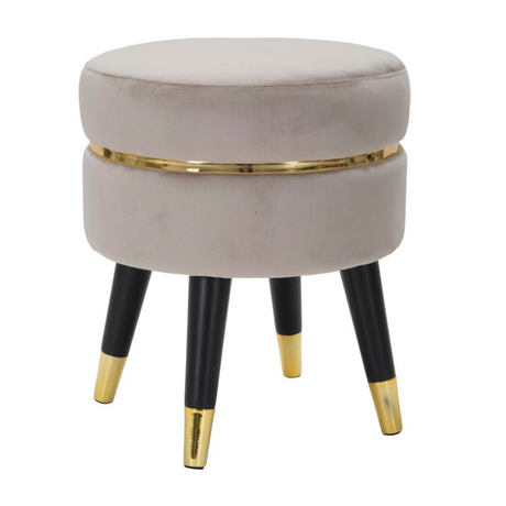 Paris velvet footrest