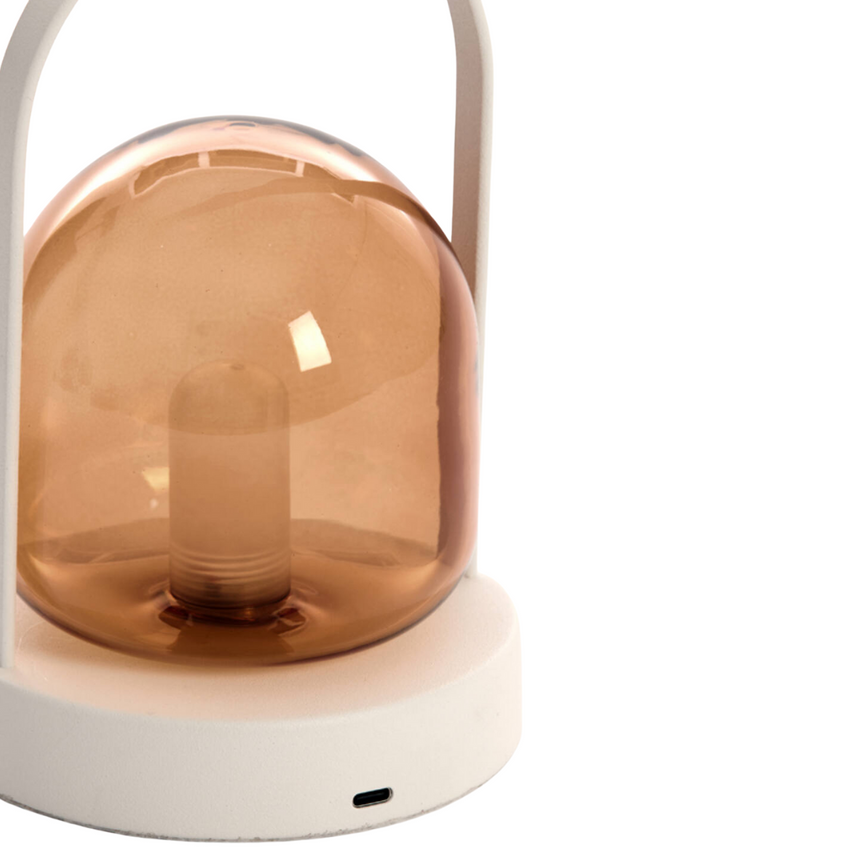 Yeremi üveg hordozható lámpa