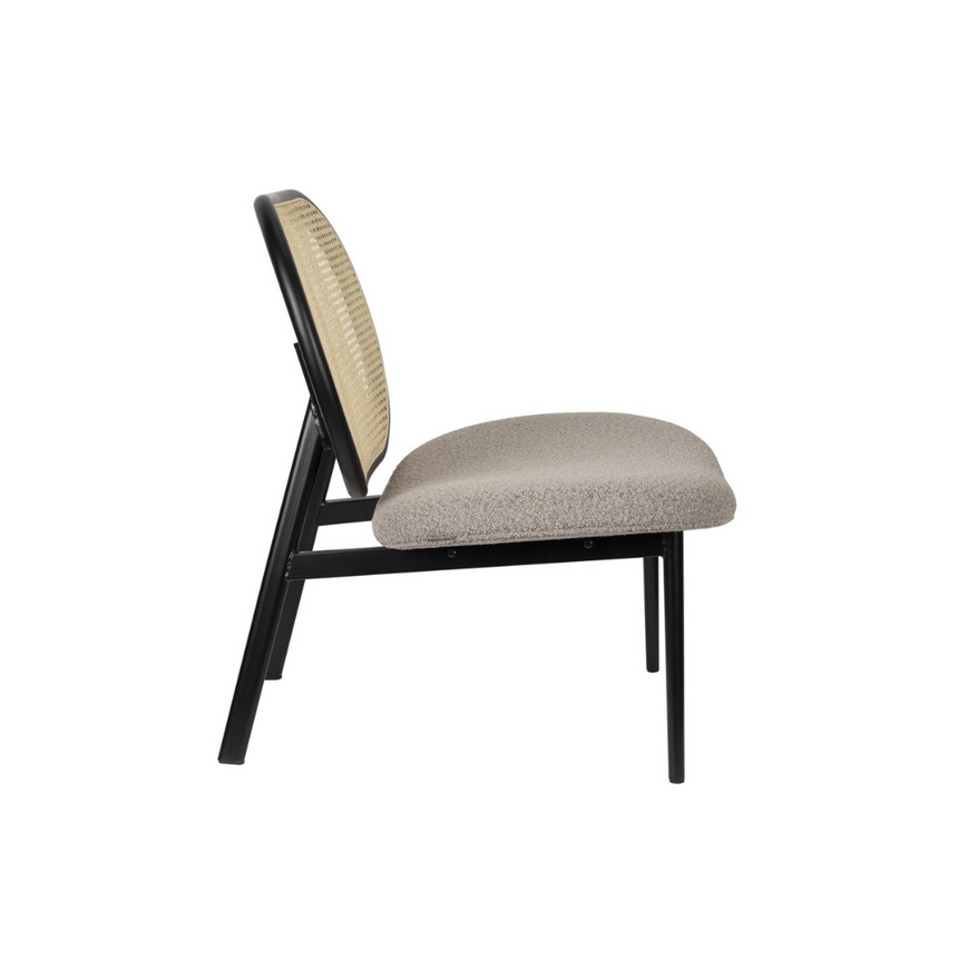 Spike rattan armchair