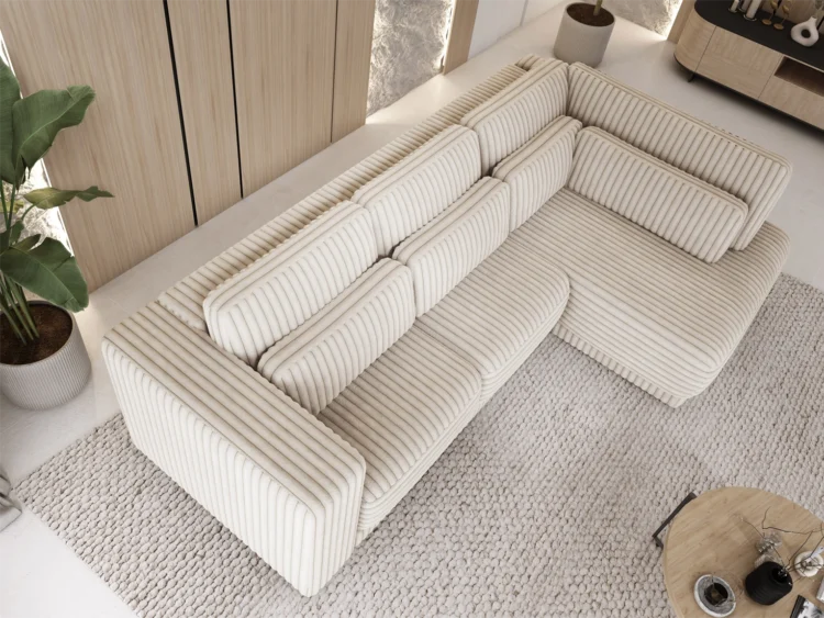 Tirana L  jobbos sarokkanapé