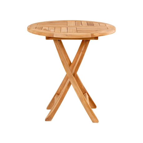 Oldebroek fa bisztró asztal-0