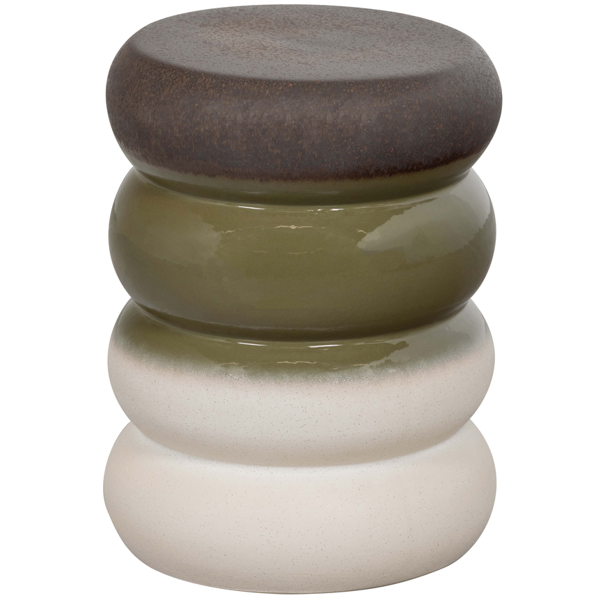 Bulb ceramic side table