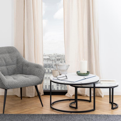 Alfie marble coffee table