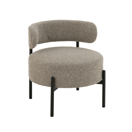 Talgarth fabric swivel chair with footrest