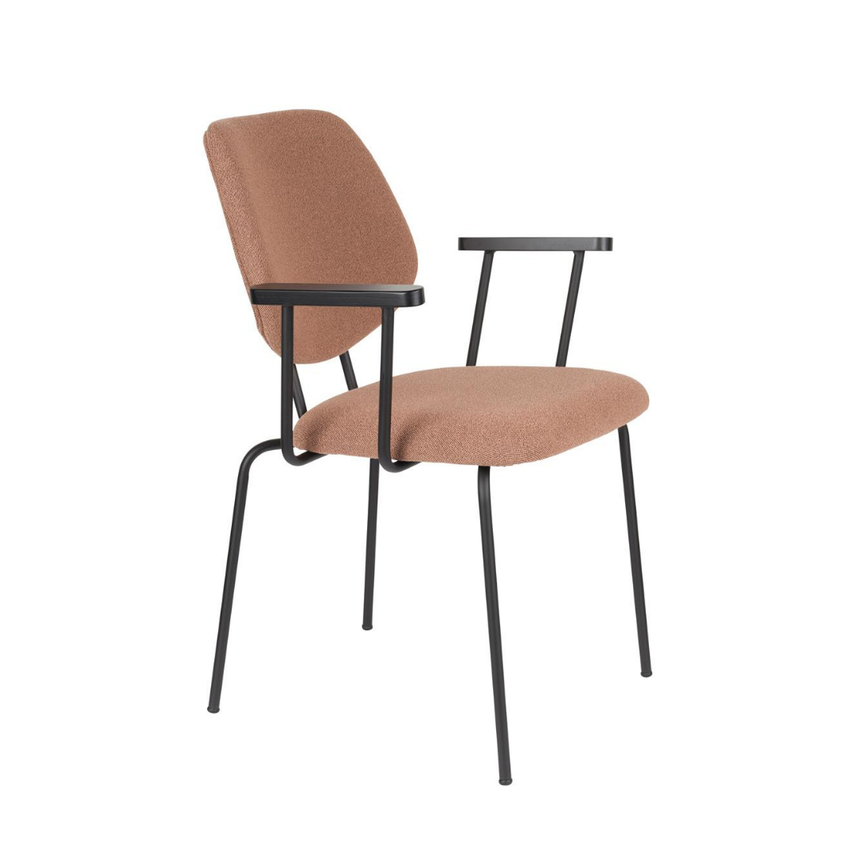Spike rattan armchair