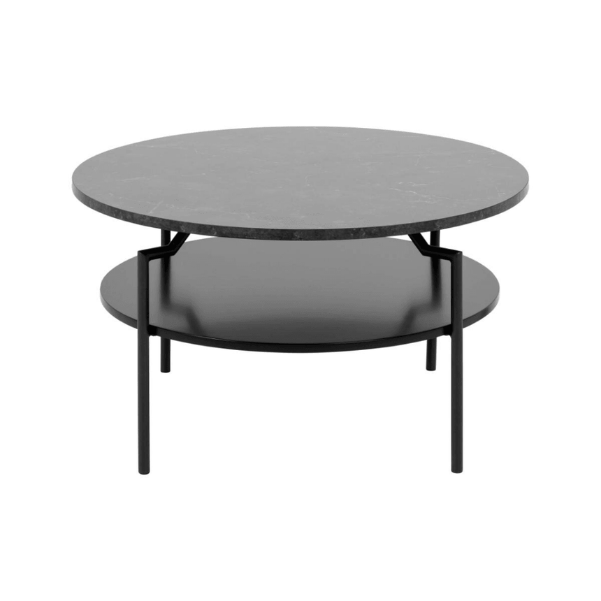 Goldington marble-effect coffee table