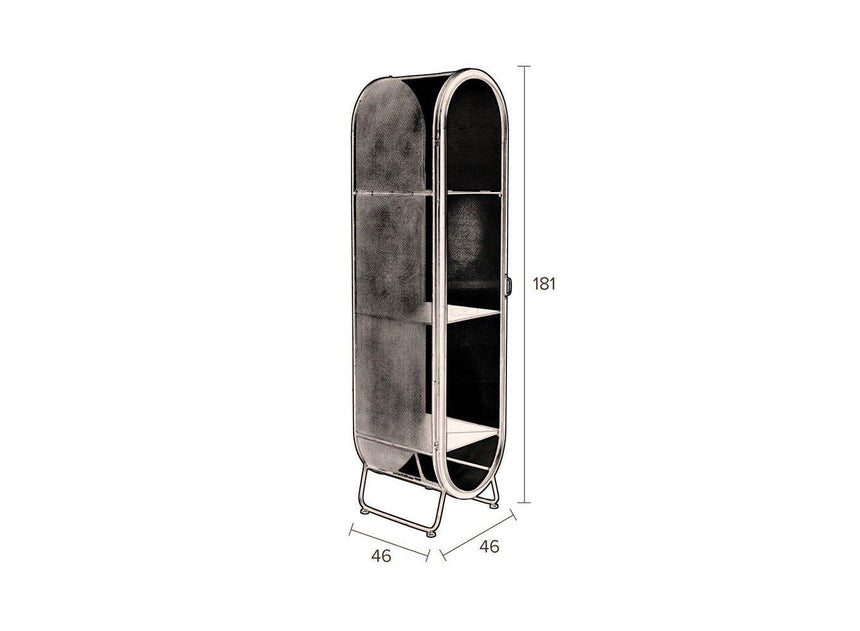 Oval fém kabinet-5