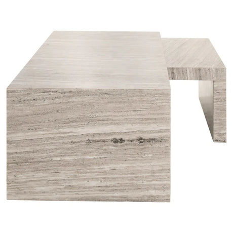 Novaz marble coffee table set