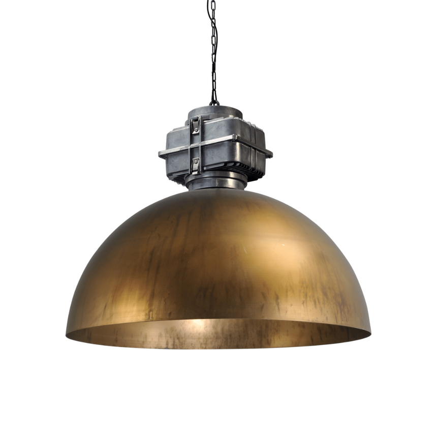 Larino 1-bulb copper-colored metal pendant lamp