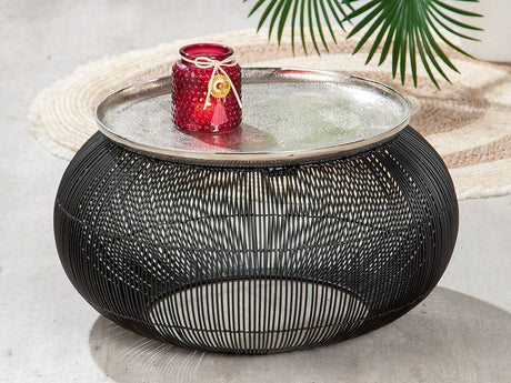 Puntual metal coffee table