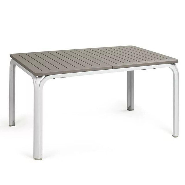 Nardi Alloro bővíthető PP kerti asztal 140x100 - Dutch Home