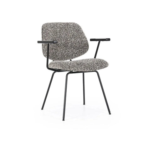 Jon szövet karfás szék - Dutch Home