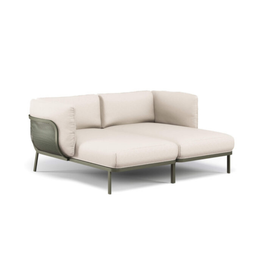 Cabla szövet kerti moduláris kanapé