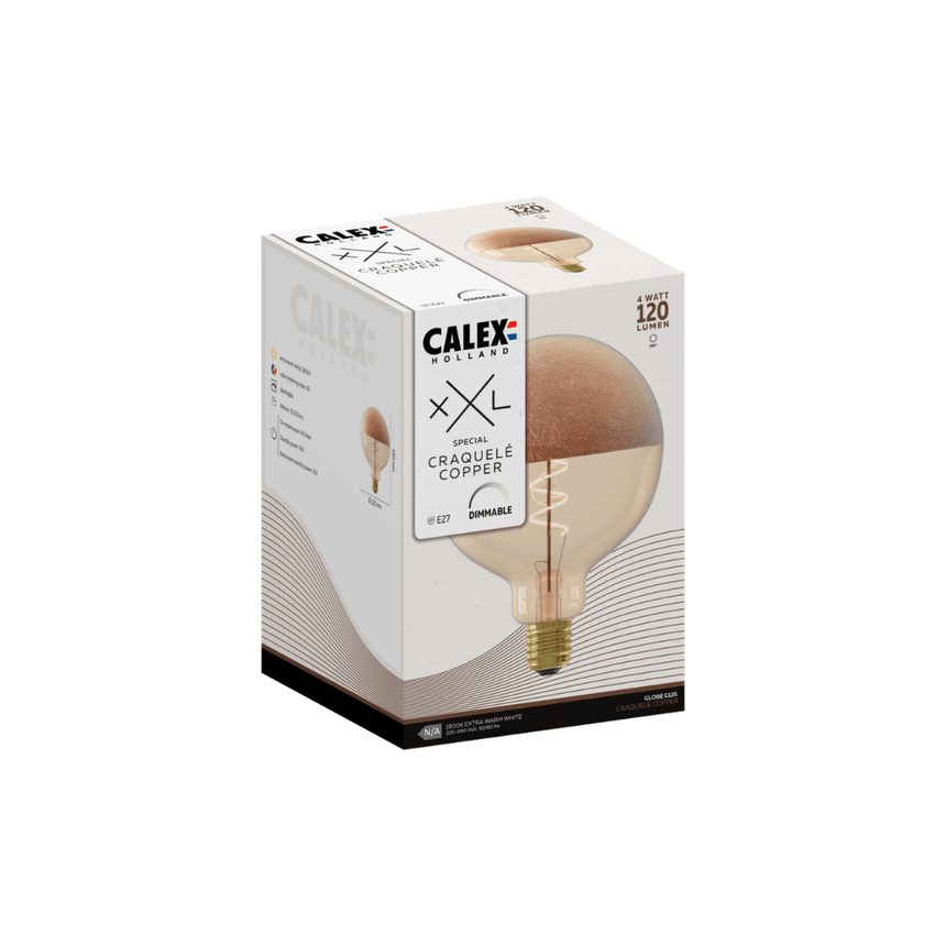 XXL Specials G125 Copper izzó, LED E27