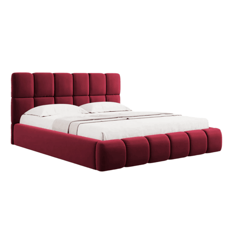 Bellis velvet bed frame 200x200
