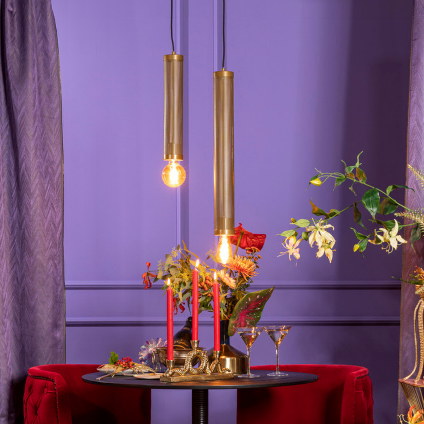 Luciene glass wall lamp