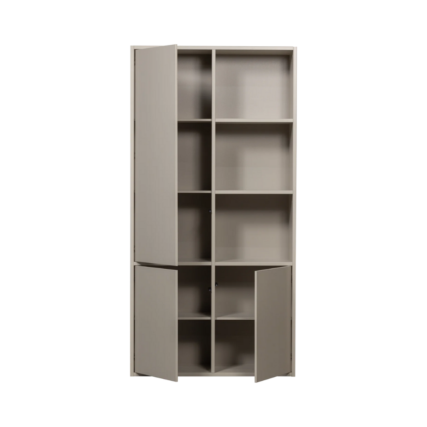 New Gravure 3-door wooden TV stand 