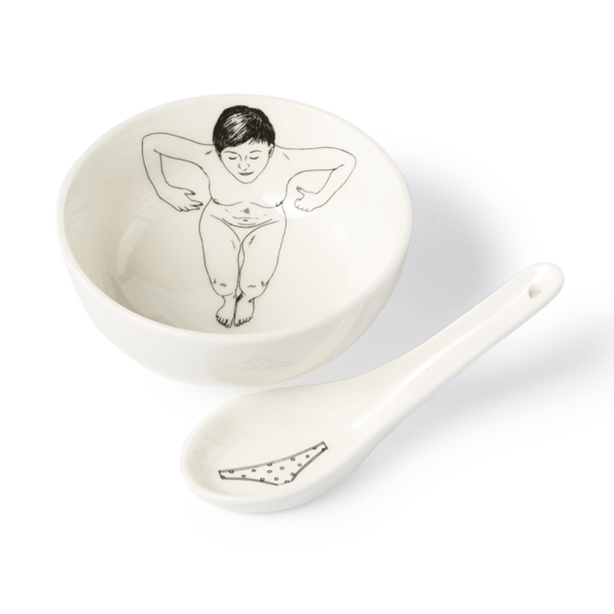 Undressed porcelán tál szettben