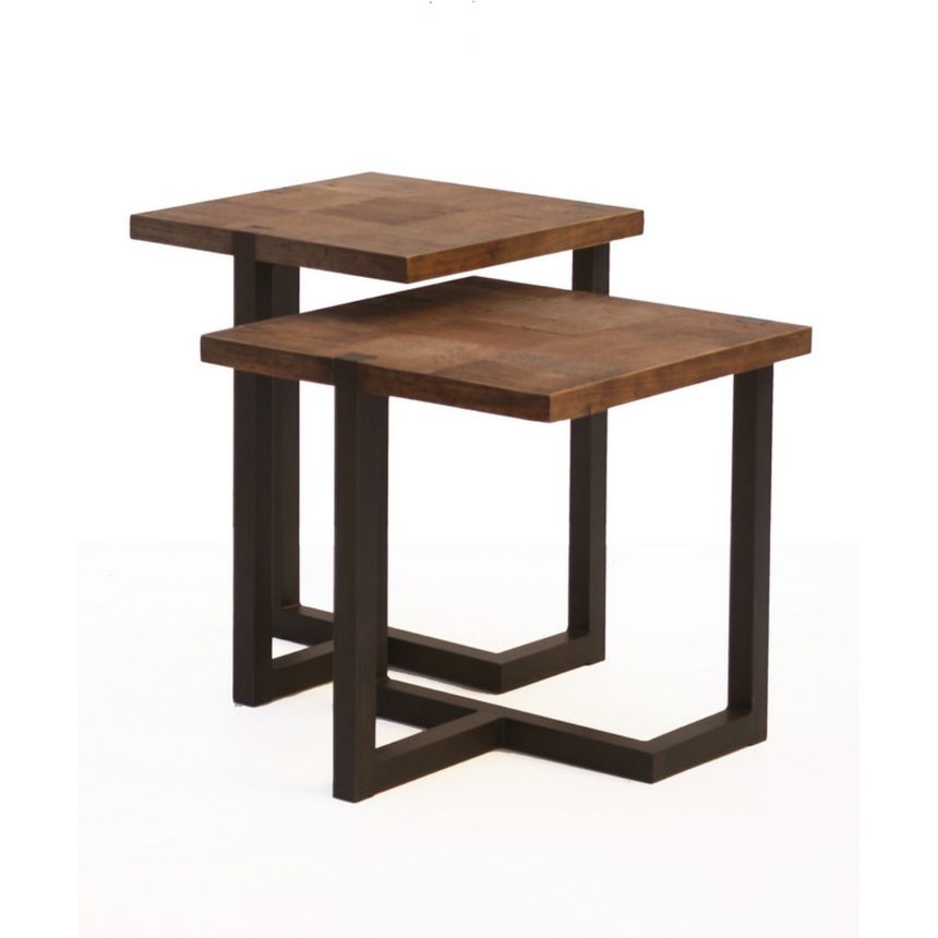 Noa wooden bedside table