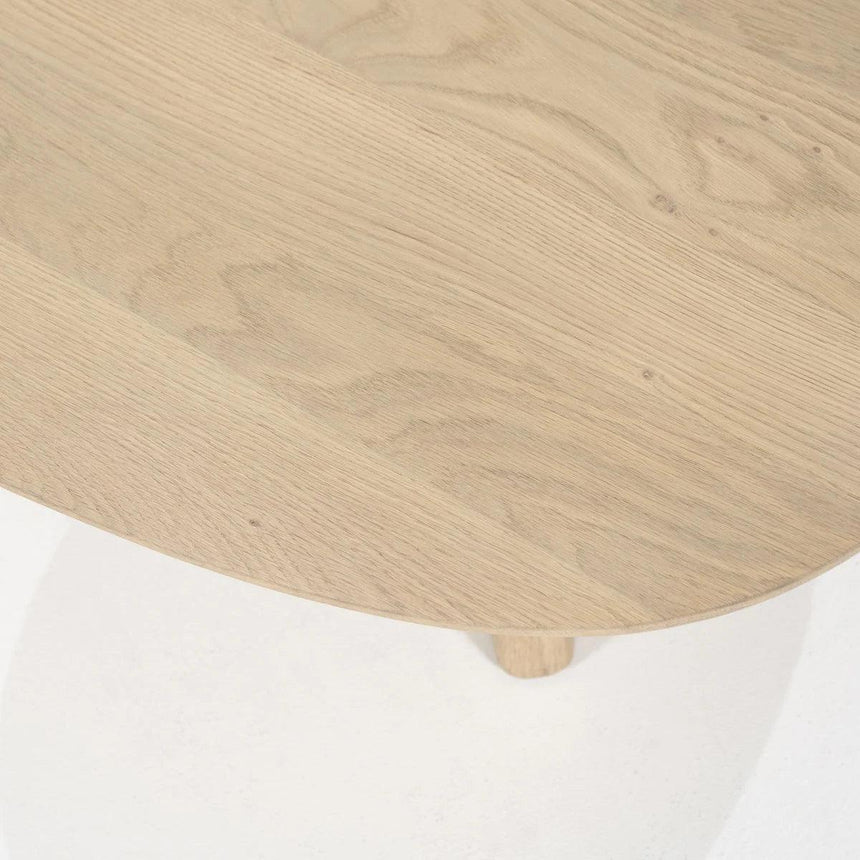 Stef wooden coffee table 80x80
