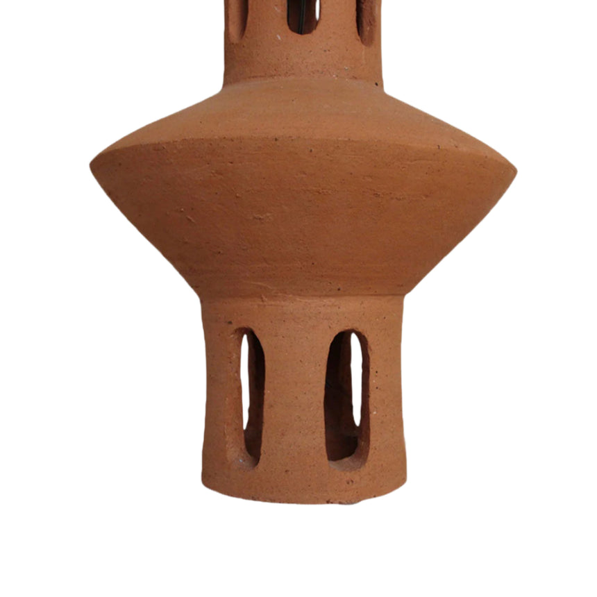 Terra Lily agyag asztali lámpa