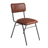 Plain leather chair
