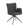 Laura fabric swivel chair