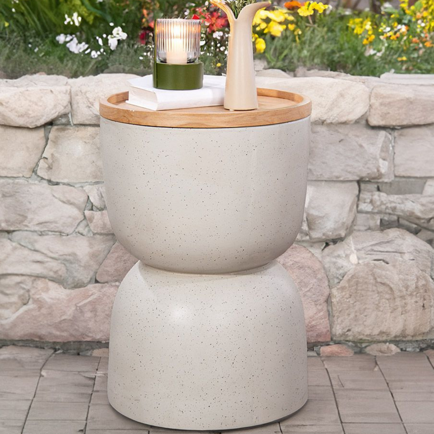 Magnesia artificial stone storage table
