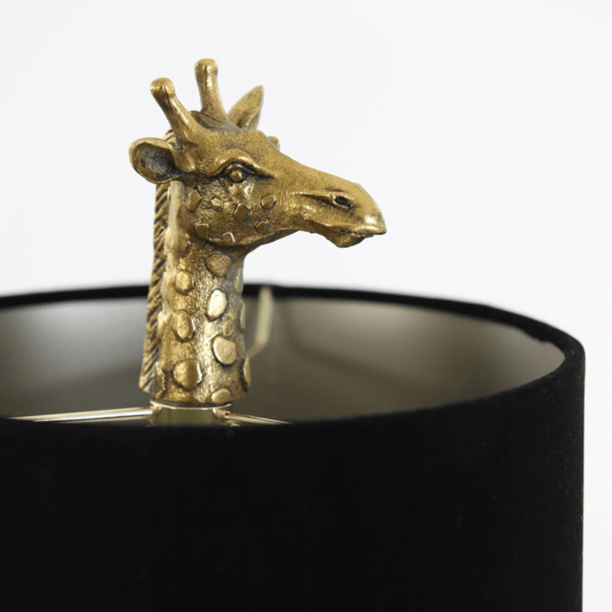Giraffe bársony asztali lámpa