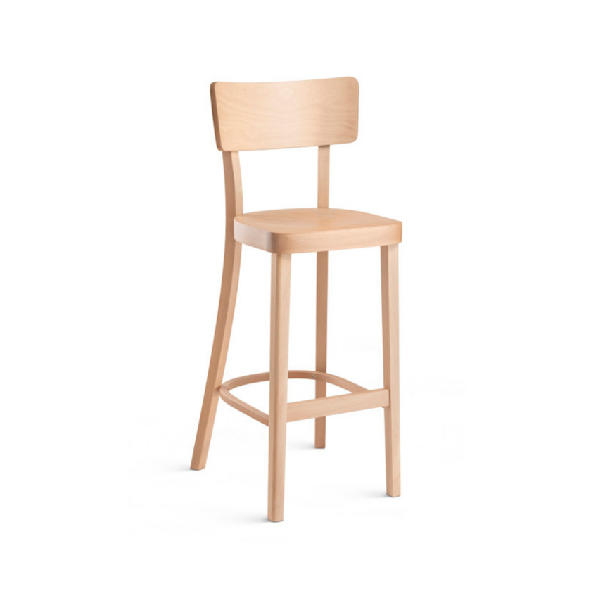 Solid bar stool