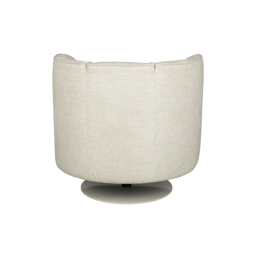 Flower velvet armchair