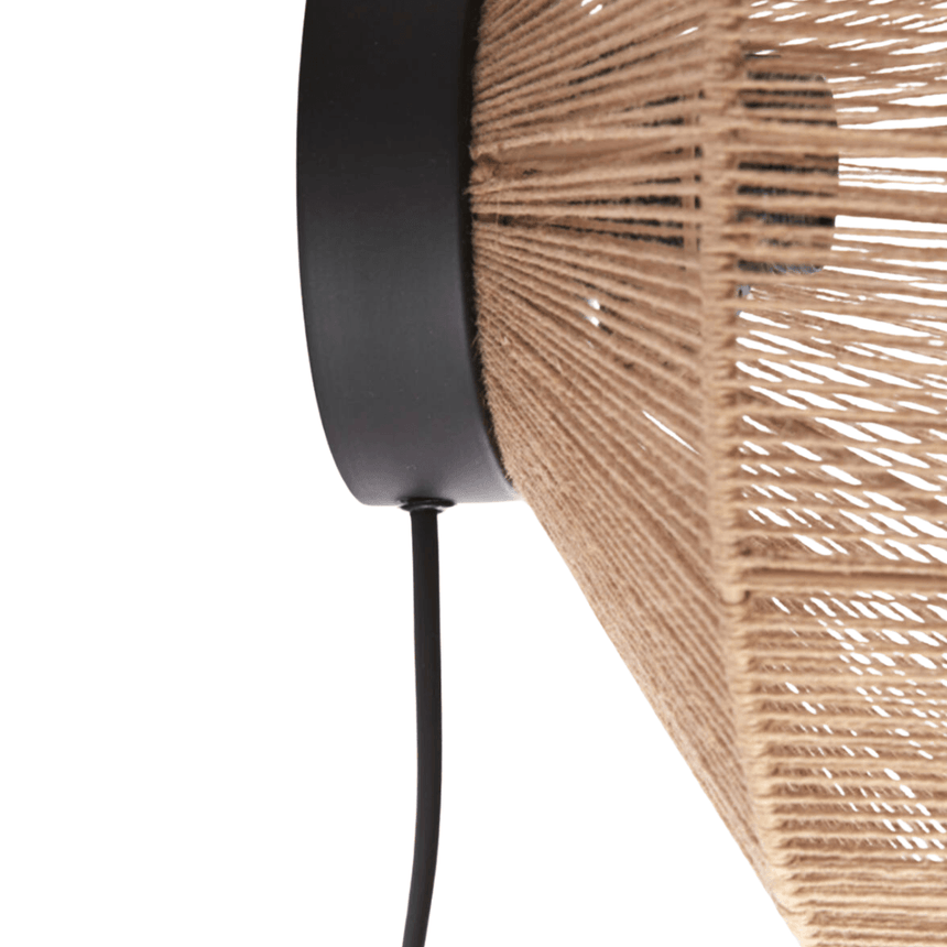 Lyra rope wall lamp