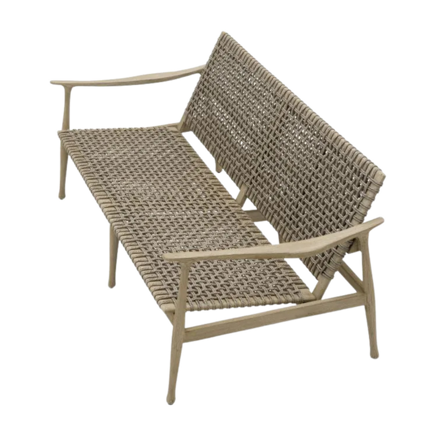Manzo rattan kerti kanapé