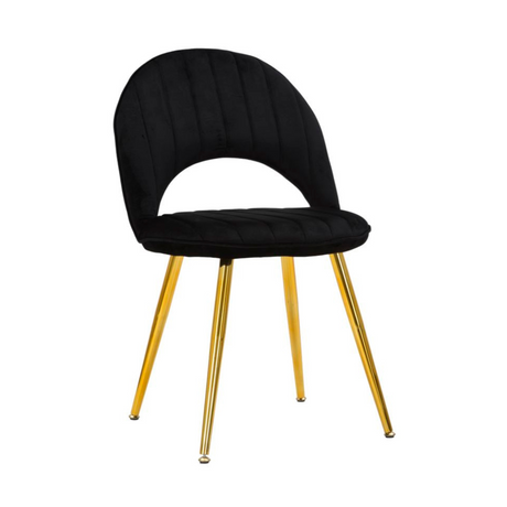 Flex velvet chair set