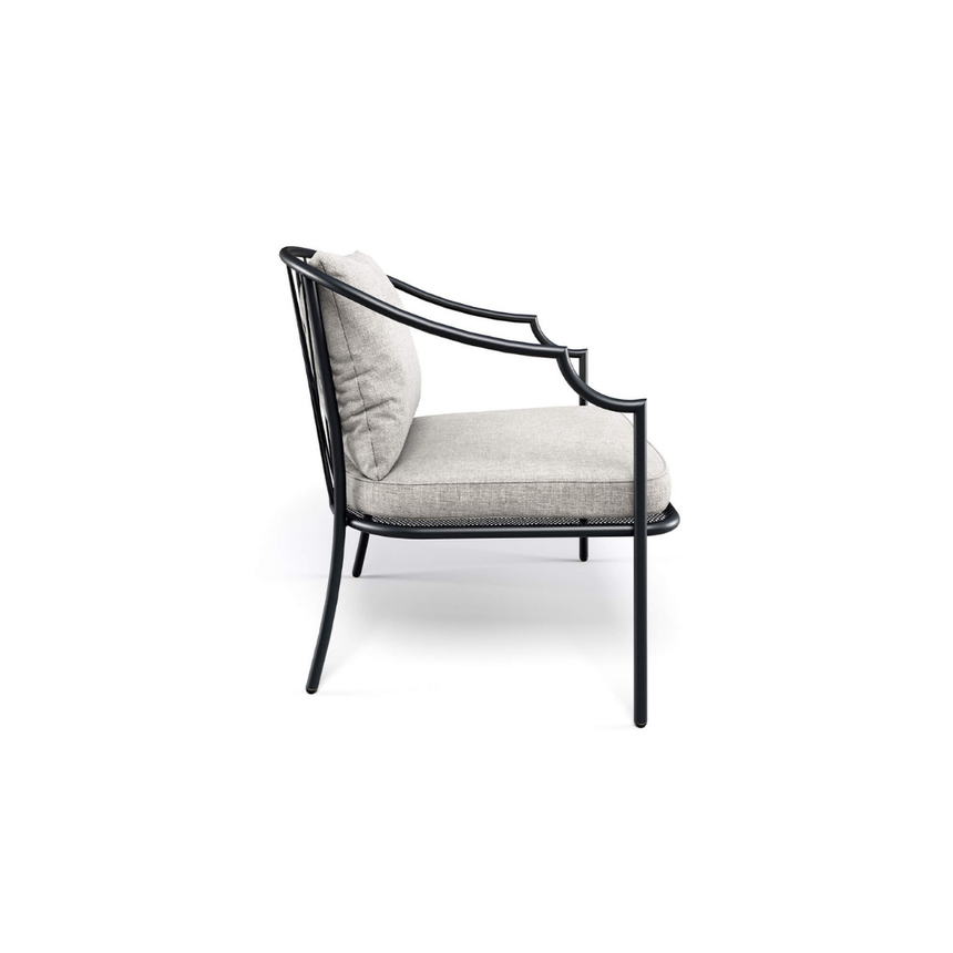 Como szövet kerti fotel