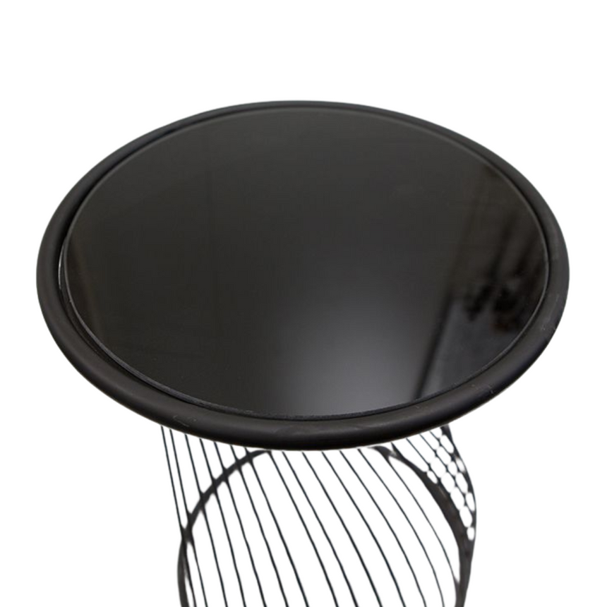 Ray glass side table Ø38.5