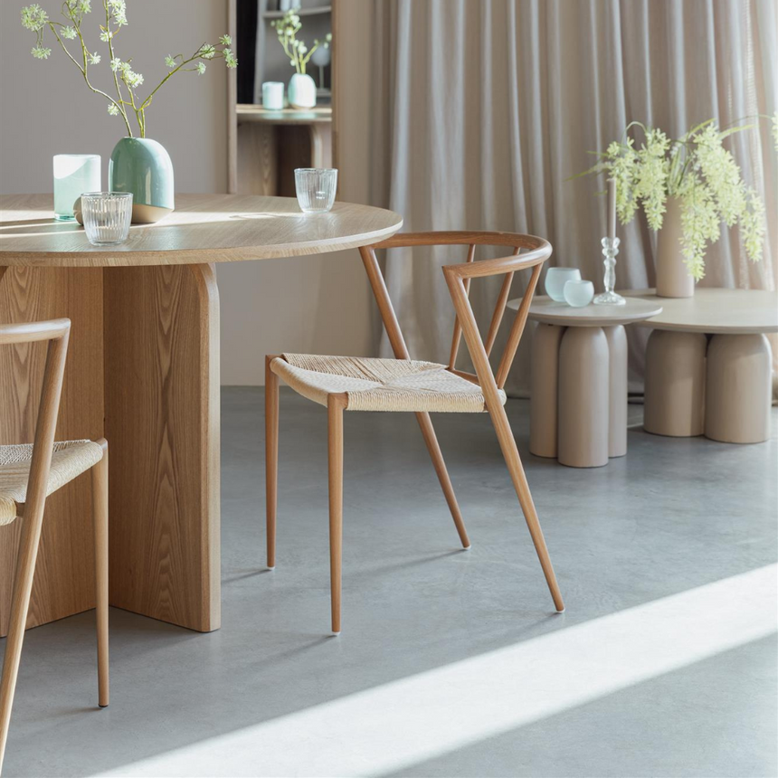 Almira wooden dining table