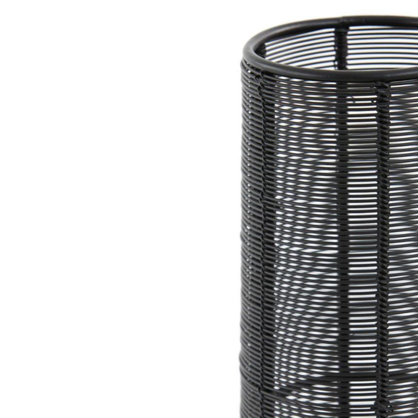 Lezuza fém asztali lámpa Ø11