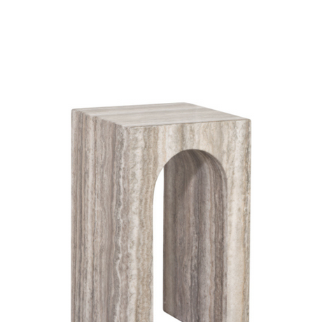 Les Arcs marble console table
