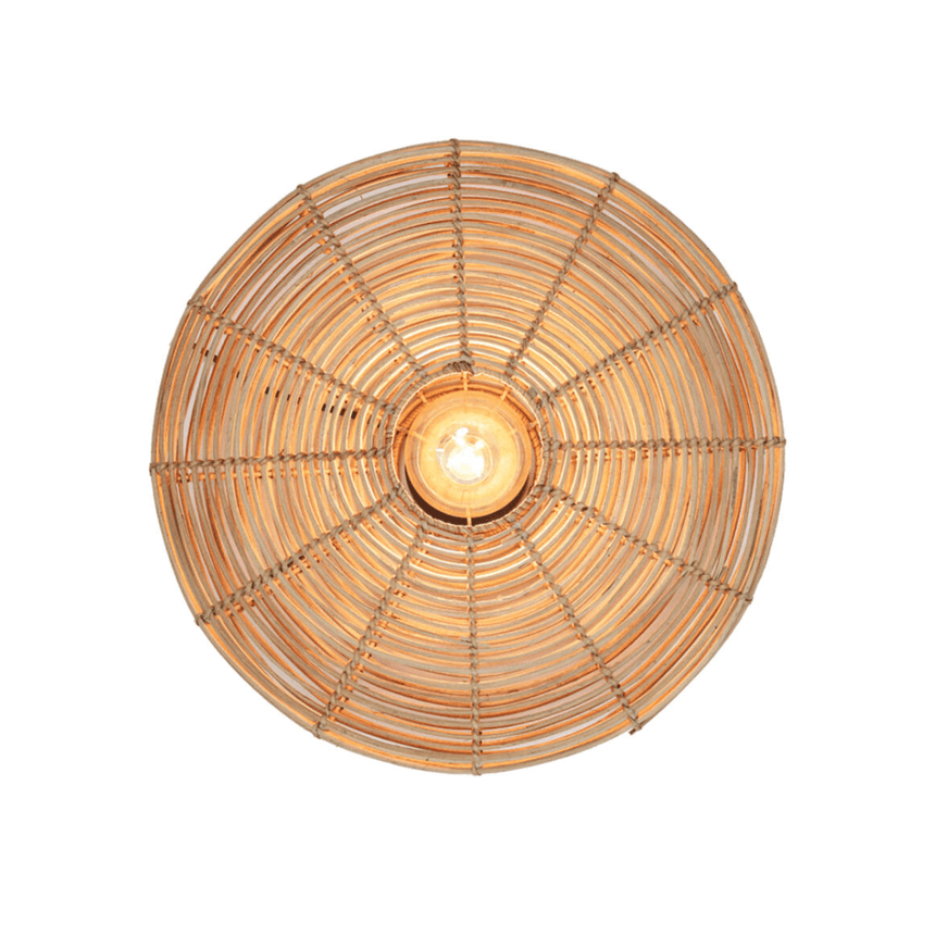 Mataka rattan wall lamp