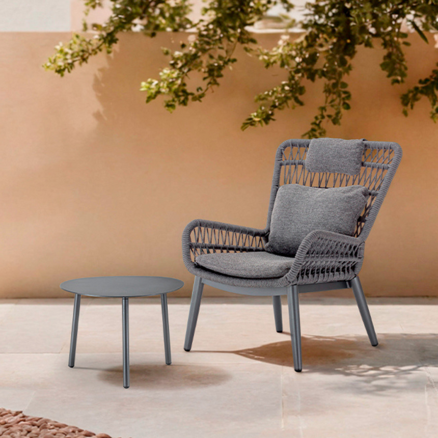 Monaco fabric garden chair