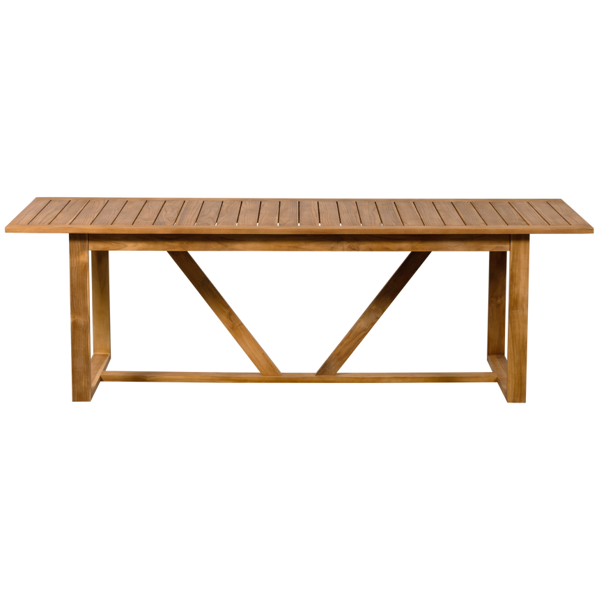 Beaver fa kerti asztal 240x100-0