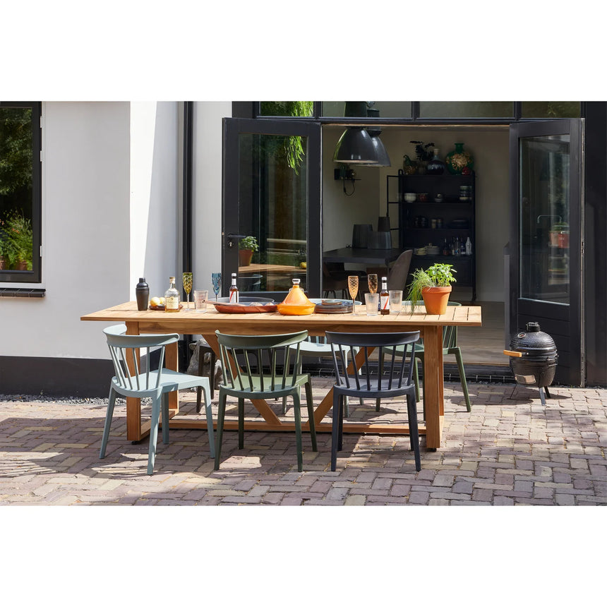 Beaver wood garden table 240x90