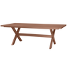 Delta fém kerti asztal 220x100