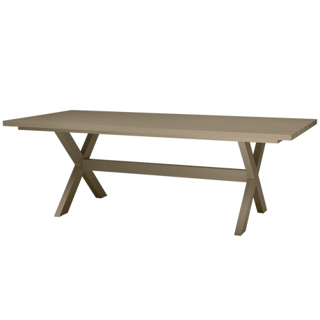 Delta fém kerti asztal 220x100