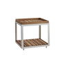 Level fa kerti dohányzóasztal 48x48