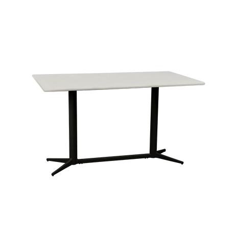 Drop fém kerti étkezőasztal 130x75