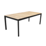Drop fa bővíthető kerti asztal 200x100